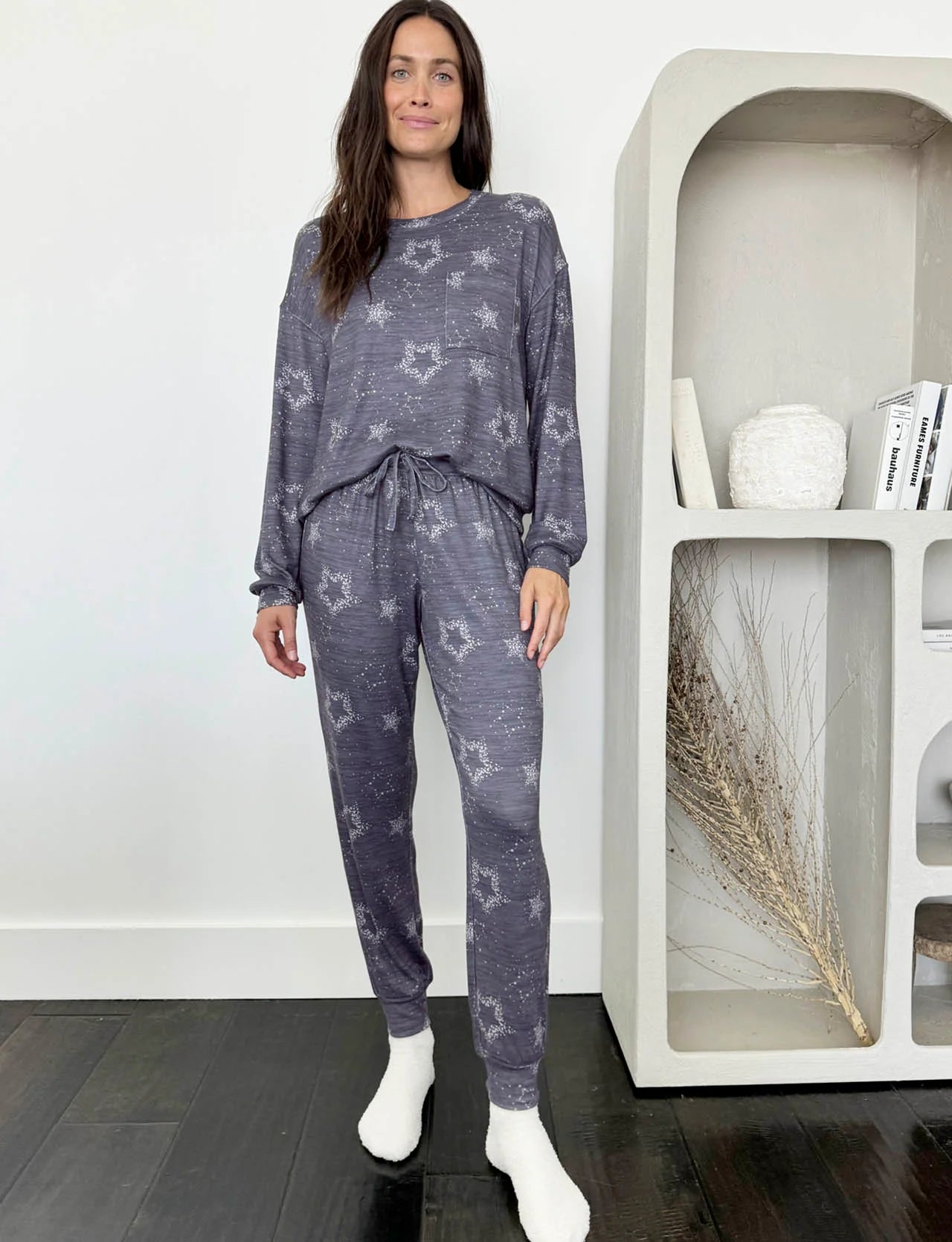 STARRY NIGHT MARNA JERSEY PJ SET