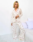 CHERRY TOSS FLORA PILLOWSOFT PJ SET