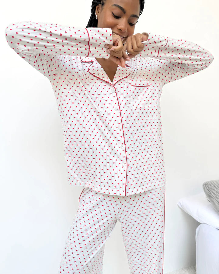 HOLIDAY HEARTS FLORA PILLOW SOFT PJ SET