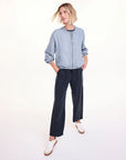 ANGIE CROP WIDE LEG PANT