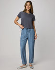 ANGIE INDIGO STRAIGHT LEG PANT