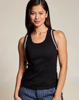 CROCHET TRIM TANK