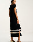 THE MESHER SHORT SLEEVE MAXI DRESS