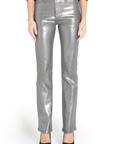 KORA BOOTCUT IN GUNMETAL FOIL