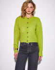 SAVANNAH STATEMENT BUTTON CARDIGAN