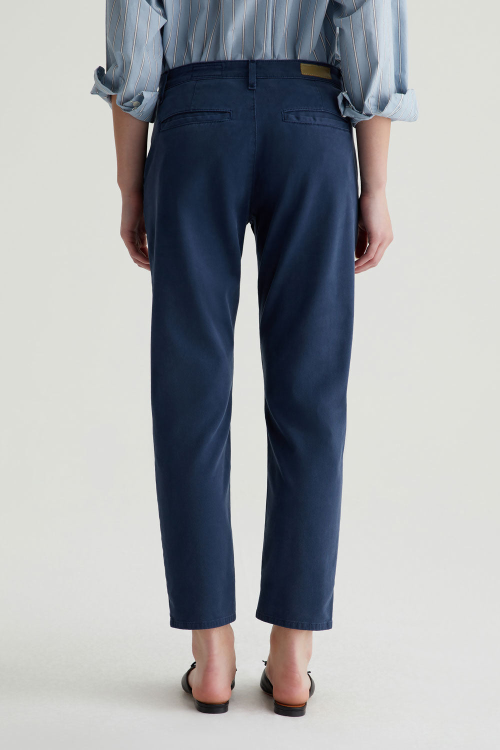 CADEN TAILORED TROUSER IN DEEP TRENCHES