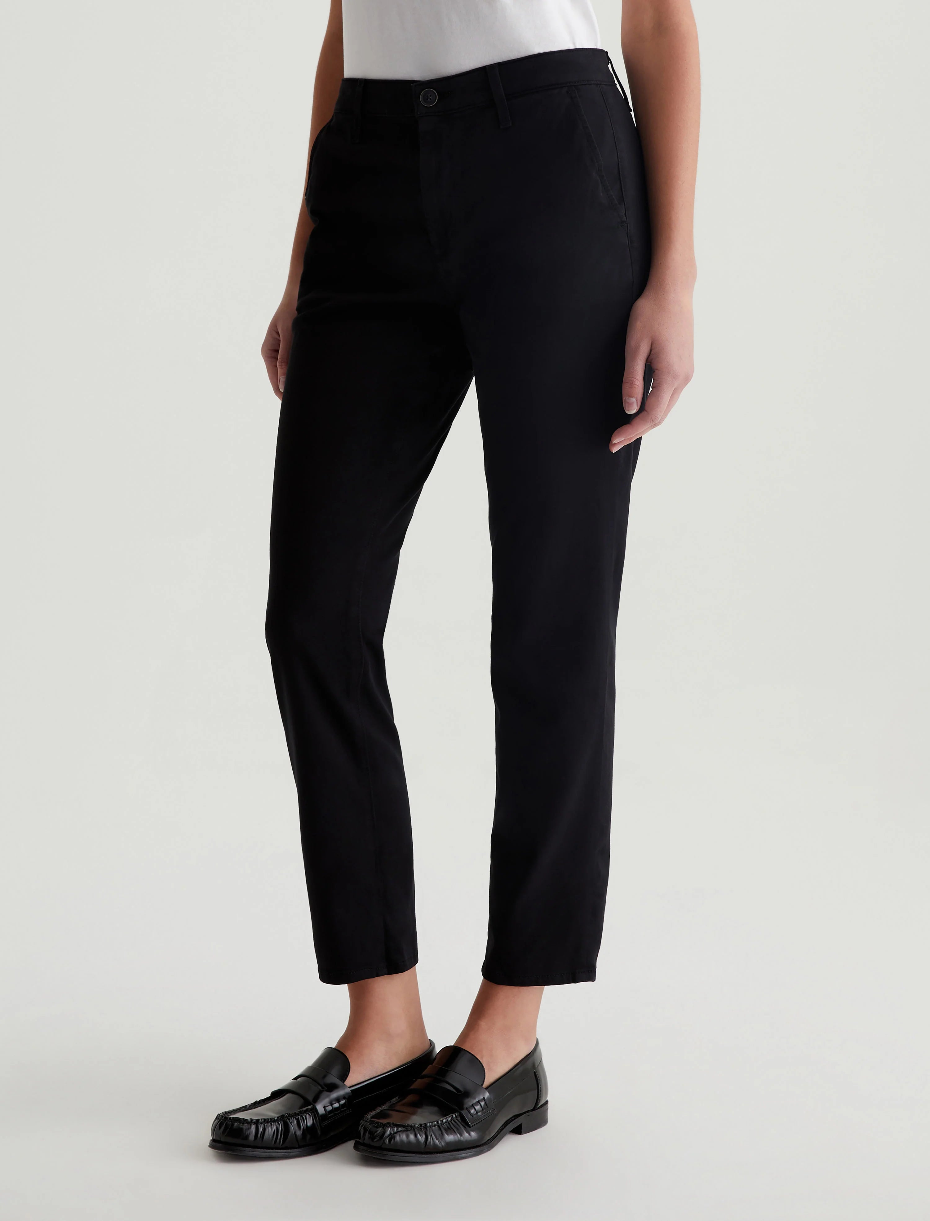 CADEN TAILORED TROUSER IN SUPER BLACK