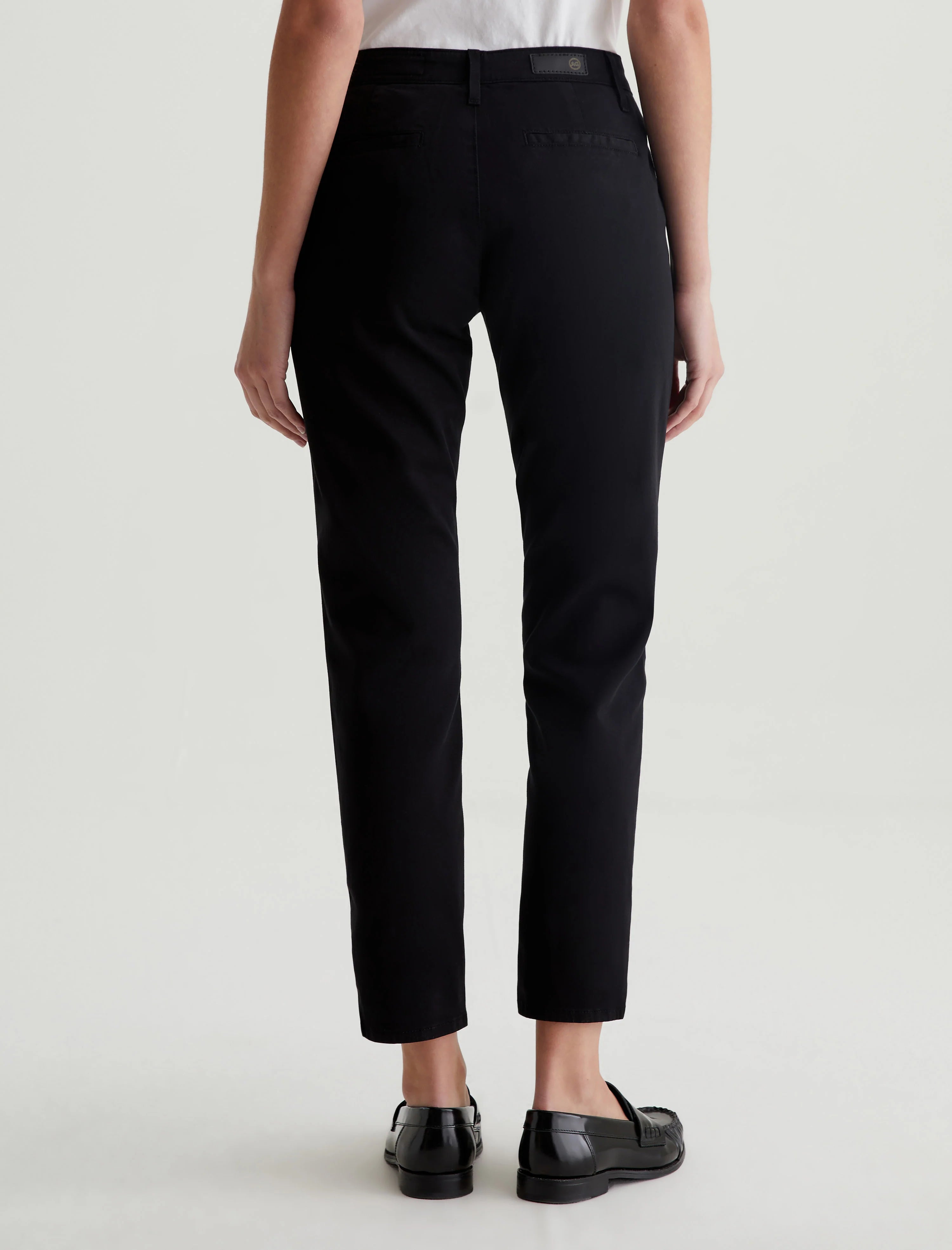 CADEN TAILORED TROUSER IN SUPER BLACK
