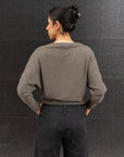 SELMY KASHMIR BOATNK KNIT TOP