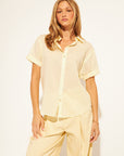 SHAY ROLL SLEEVE SHIRT
