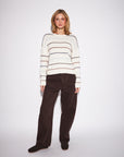 *COMING SOON* SHERRY STRIPED DROP SHOULDER SWEATER