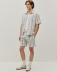 TEXTURED STRIPE SHIRT