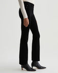 FARRAH BOOT VELVET IN SUPER BLACK