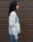 BIG BLOOMS SWEATER