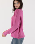 TANYA RIBBED CUFF SWEATER