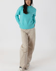 TANYA RIBBED CUFF SWEATER