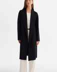 THARA SHAWL COLLAR DOUBLE FACE WOOL COAT