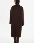 THARA SHAWL COLLAR DOUBLE FACE WOOL COAT