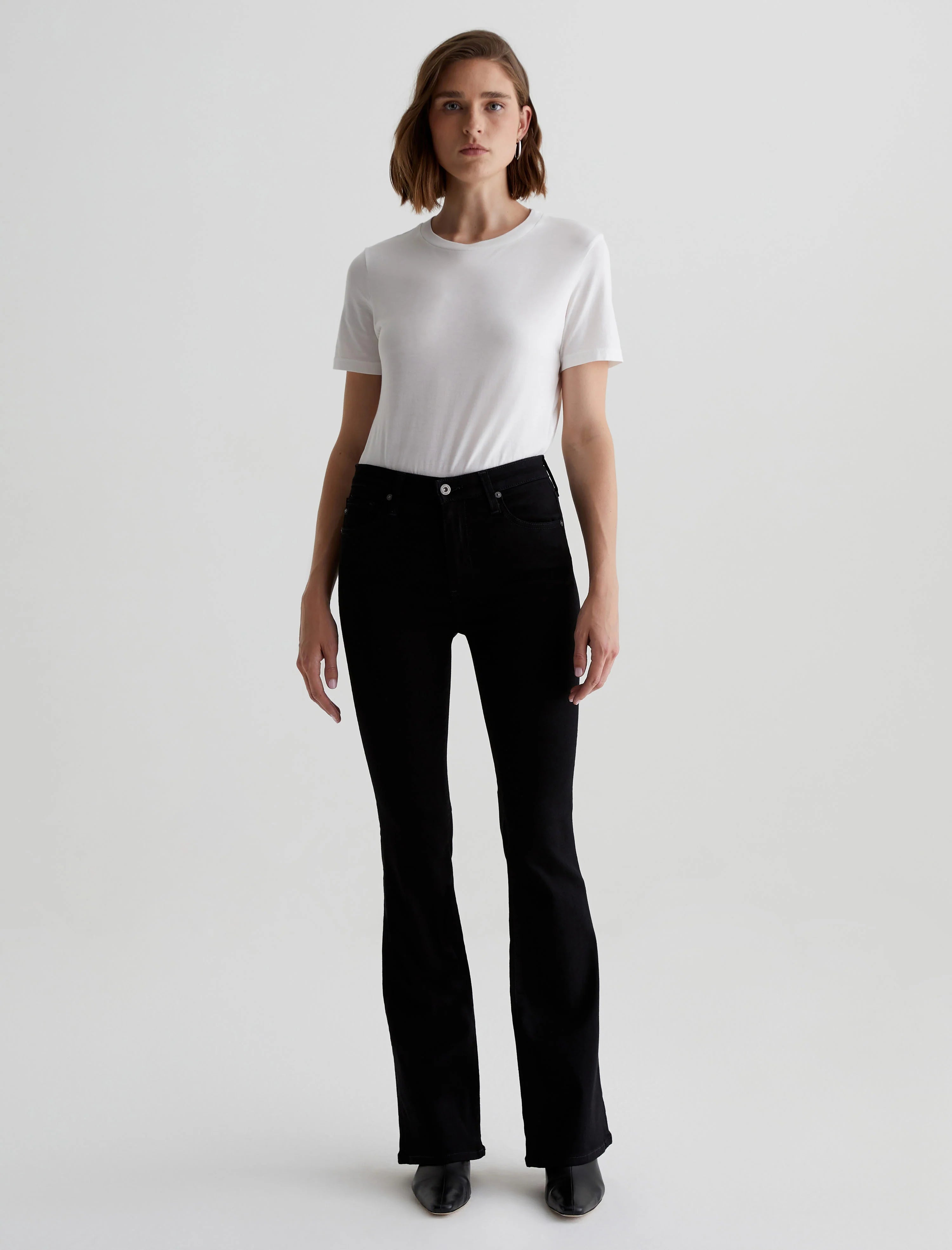 FARRAH MID-RISE BOOT CUT IN ALCHEMY