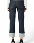 CALI CUFF IN OXFORD RINSE