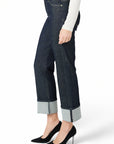 CALI CUFF IN OXFORD RINSE