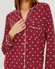 VARRA POLKA DOT PYJAMA SET