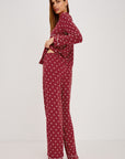 VARRA POLKA DOT PYJAMA SET