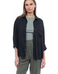 BUTTON DETAIL LONG SLEEVE SHIRT