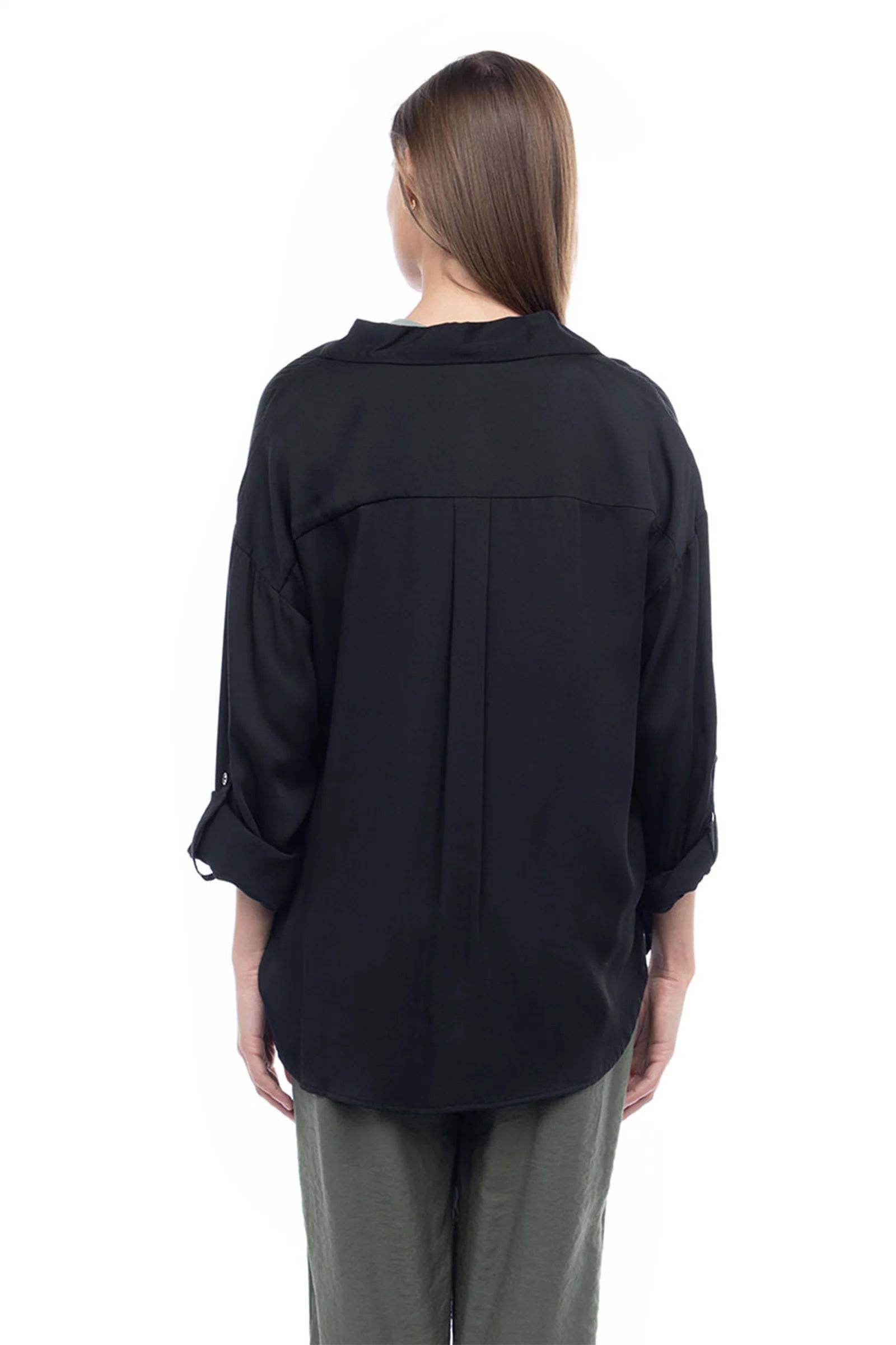 BUTTON DETAIL LONG SLEEVE SHIRT