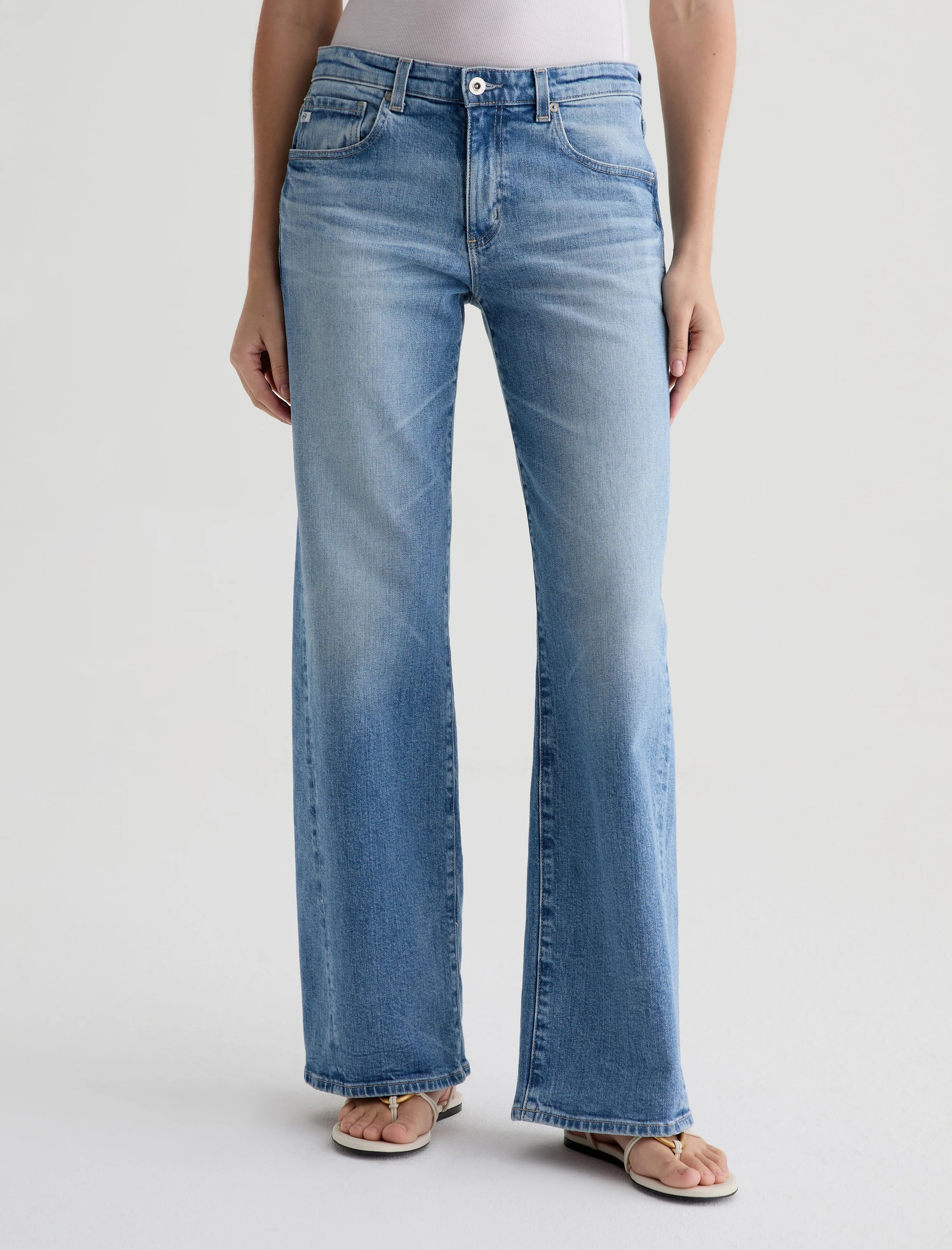 ADRIA LOW-RISE WIDE LEG IN HELIOS