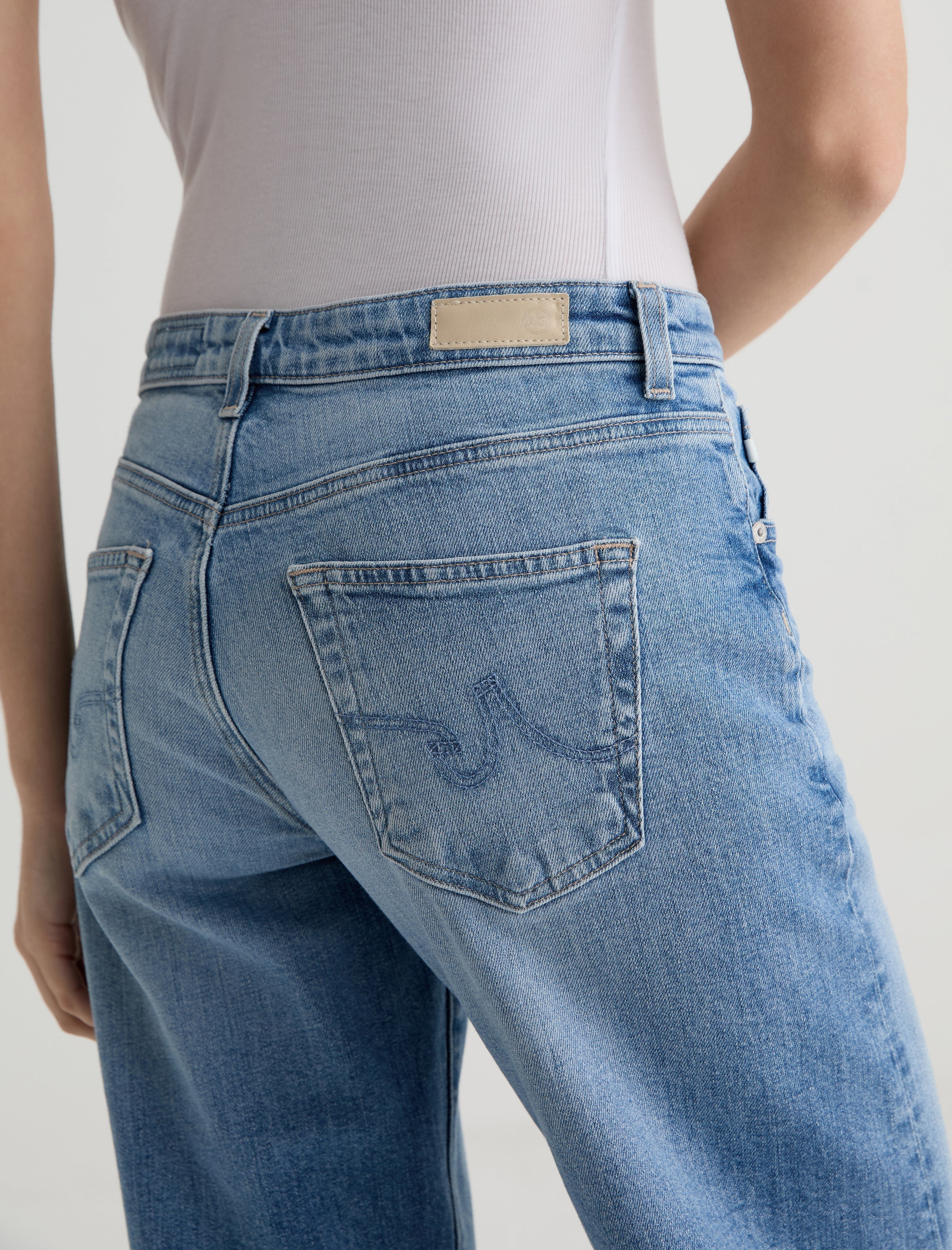 ADRIA LOW-RISE WIDE LEG IN HELIOS
