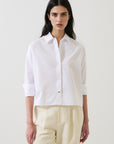 LONG SLEEVE COTTON BOXY SHIRT