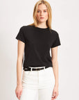 SHORT SLEEVE ICONIC FITTED CREW TEE