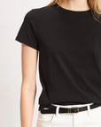 SHORT SLEEVE ICONIC FITTED CREW TEE