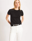 SHORT SLEEVE ICONIC FITTED CREW TEE