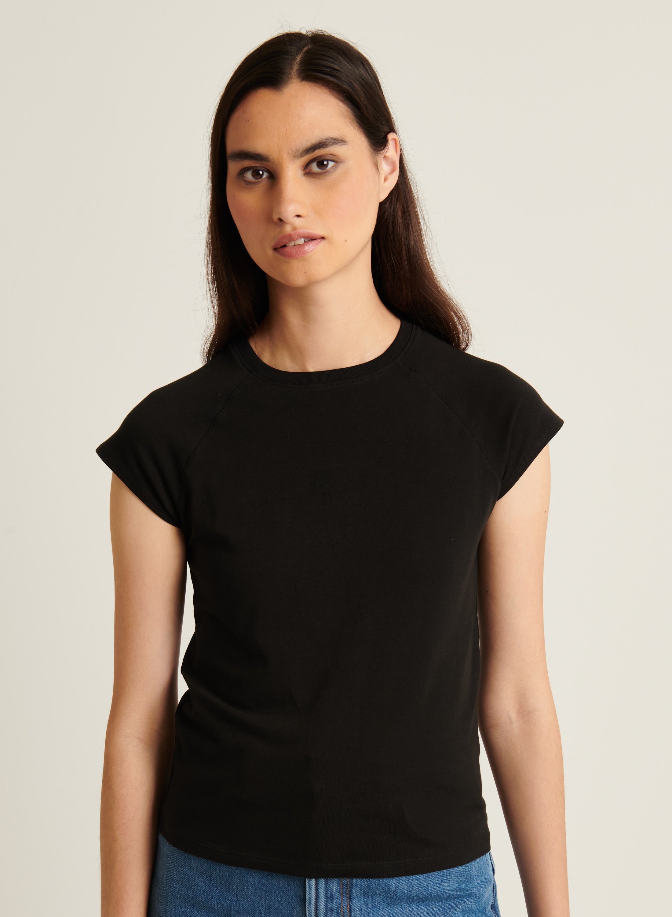 SHORT SLEEVE ICONIC RAGLAN BABY TEE