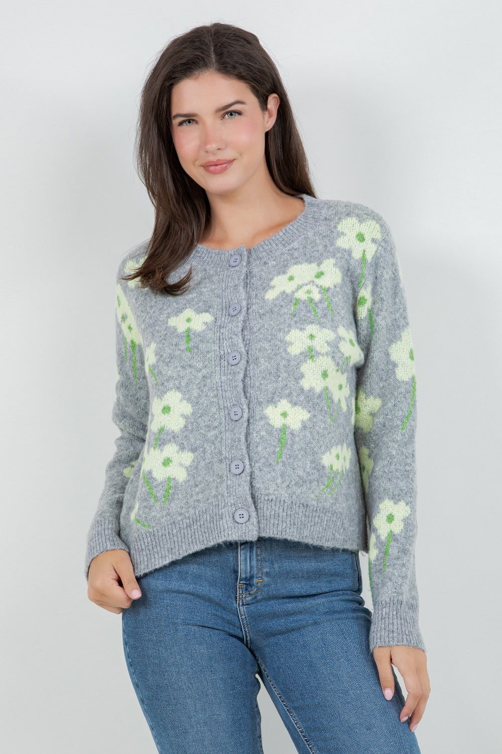 FLORAL FUN CARDIGAN