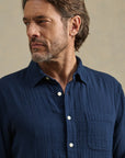 APOLLO COTTON GAUZE LONG SLEEVE SHIRT