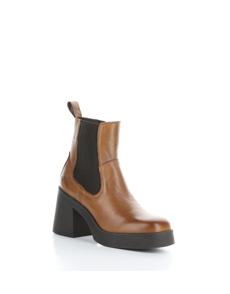 VEIL CHUNKY HEEL CHELSEA BOOT