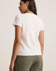 ELLIE CITY SLUB V-NECK TEE