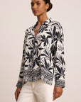 SIENNA FIJI PRINT LONG SLEEVE SHIRT