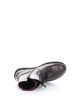 MILU LACE UP BOOTY - Wine