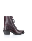 MILU LACE UP BOOTY - Wine