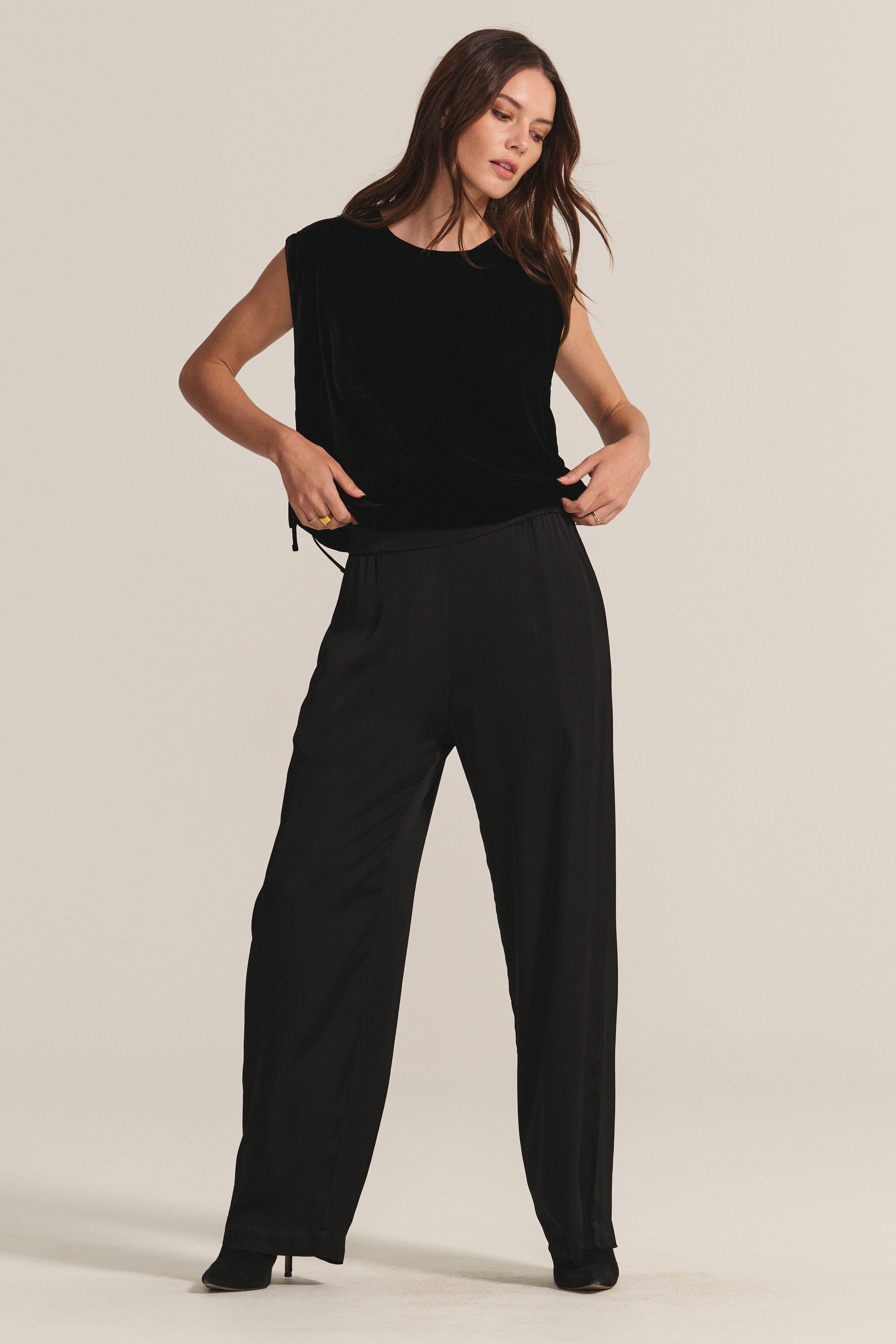 LARKIN SATIN PANT