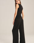 LOLA WOVEN LINEN PANT