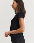 MARIEL CITY SLUB CREW NECK TEE