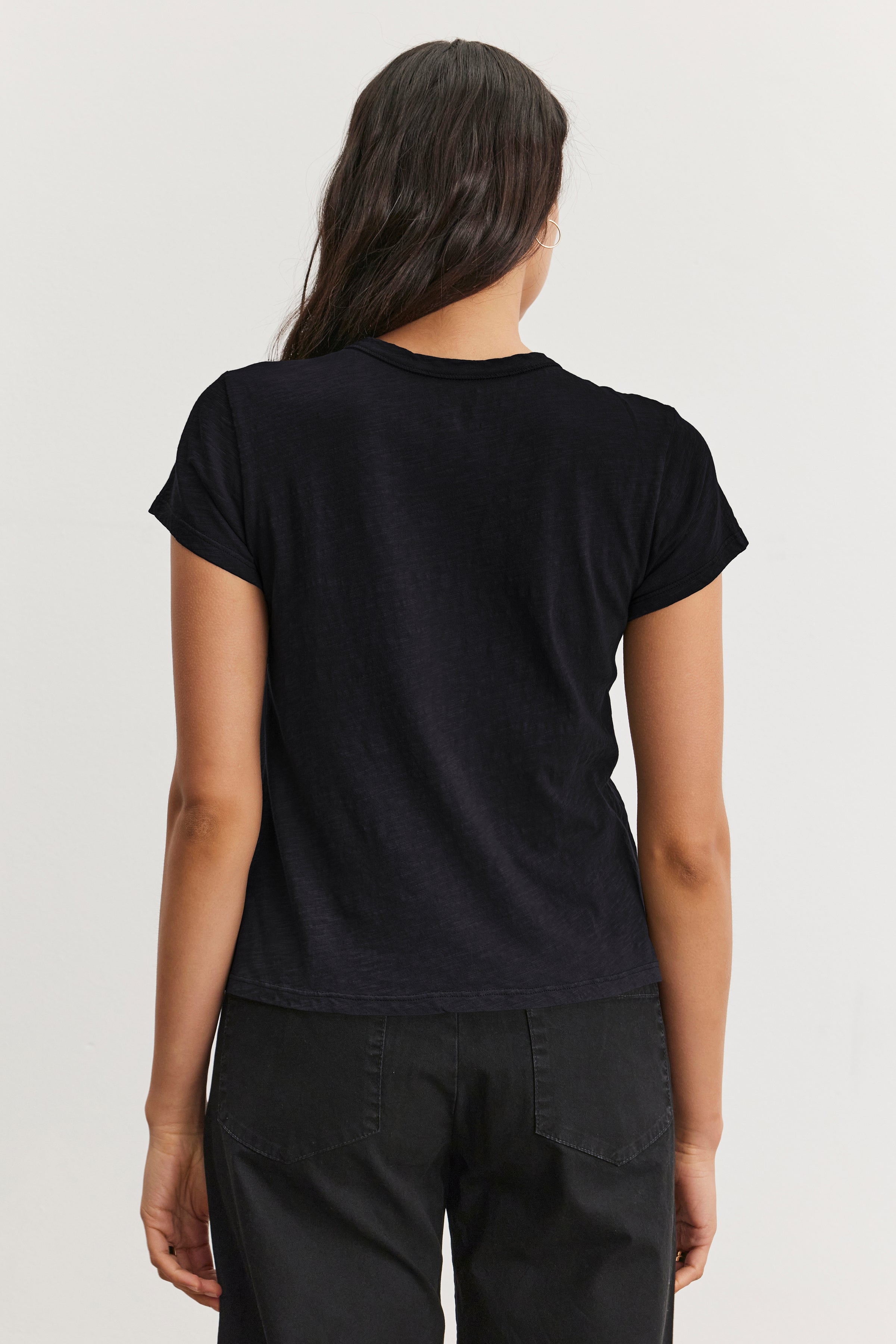 MARIEL CITY SLUB CREW NECK TEE