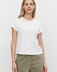 MARIEL CITY SLUB CREW NECK TEE