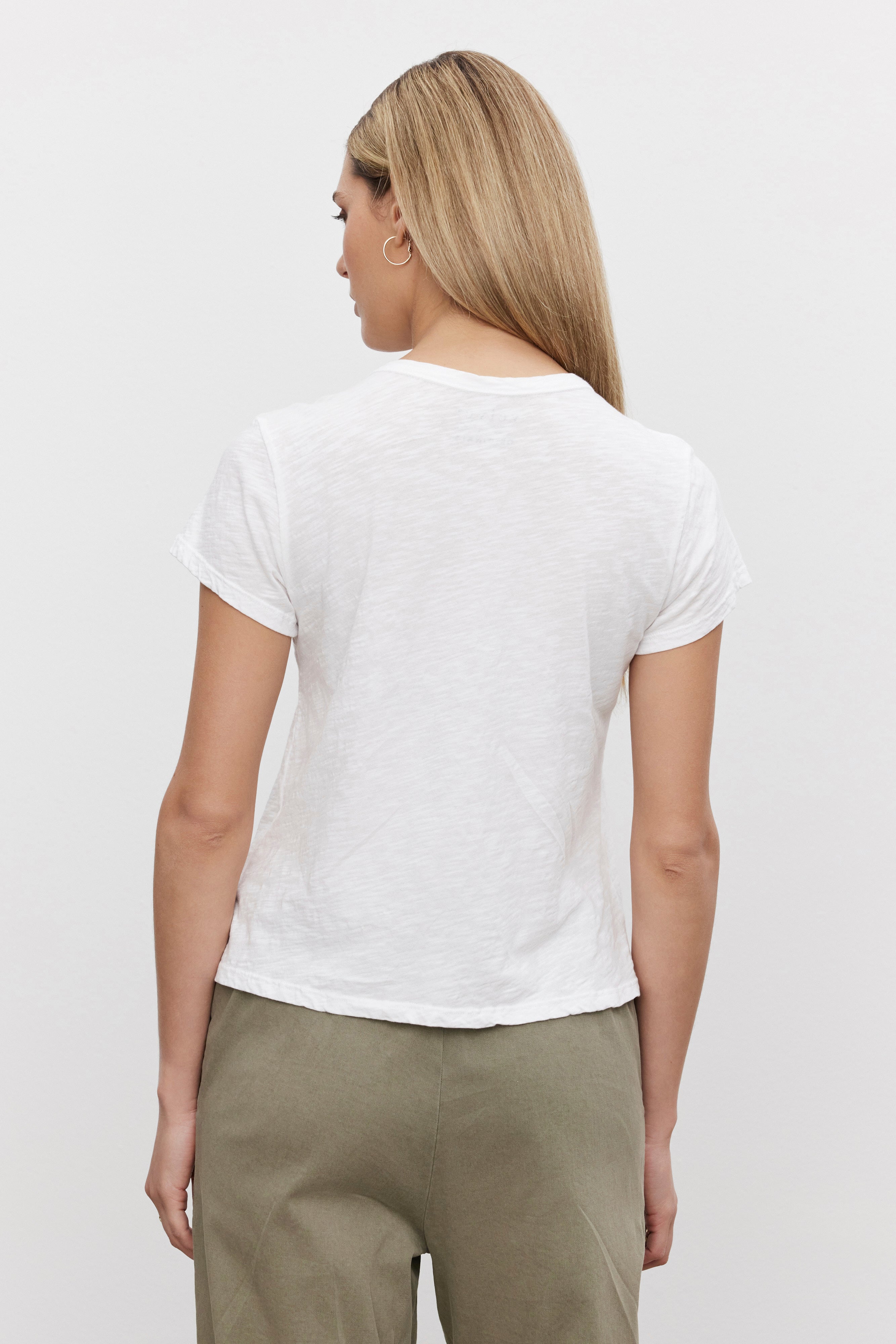 MARIEL CITY SLUB CREW NECK TEE