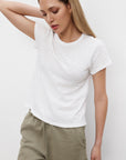 MARIEL CITY SLUB CREW NECK TEE